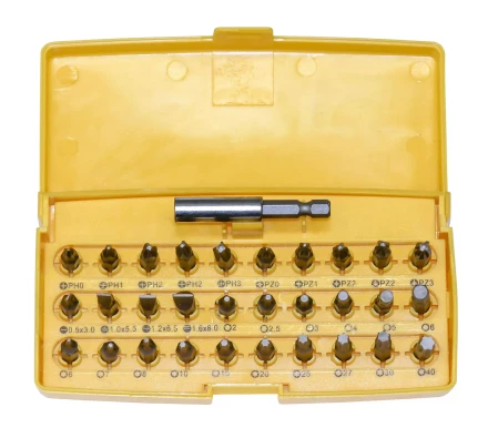 Набор вставок 1/4 31 предмет Энкор 19822 купить в Тобольске