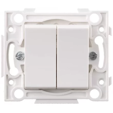 Выключатель СВЕТОЗАР двойной SV-55230-2 купить в Тобольске