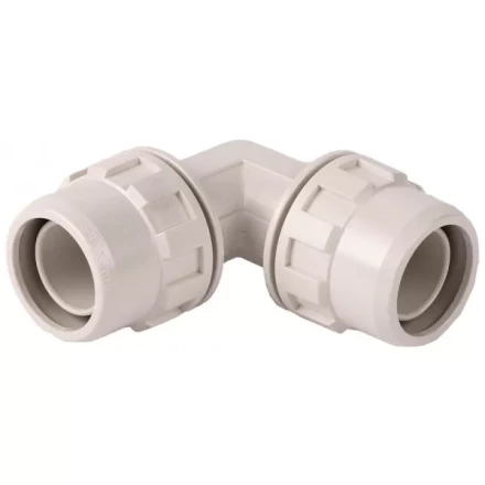 Соединитель ЗУБР &quot;ШиреФит&quot; угловой 90° &quot;штуцер с гайкой - штуцер с гайкой&quot;, 32мм 51492-32 купить в Тобольске