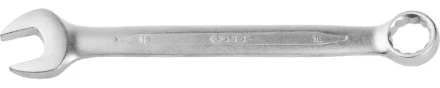 Ключ ЗУБР &quot;ПРОФИ&quot; гаечный комбинированный, Cr-V сталь, хромированный, 16мм 27022-16 купить в Тобольске