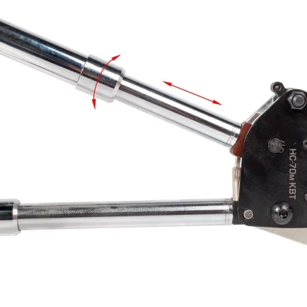 Секторные ножницы КВТ НС-70м для резки бронированных кабелей до 70 мм (84391) купить в Тобольске