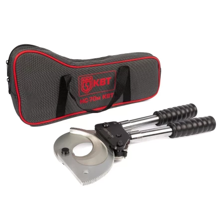 Секторные ножницы КВТ НС-70м для резки бронированных кабелей до 70 мм (84391) купить в Тобольске