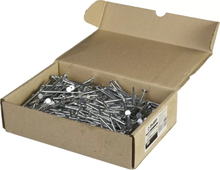 Гвозди ЗУБР &quot;МАСТЕР&quot; с большой потайной головкой оцинкованные чертеж №7811-7102, 4,2х100мм, 5кг 305090-42-100 купить в Тобольске