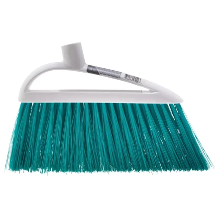 Щетка пластмассовая для подметания пола, премиум, 23 см, без черенка, бирюзовая щетина, Home Palisad 935565 купить в Тобольске