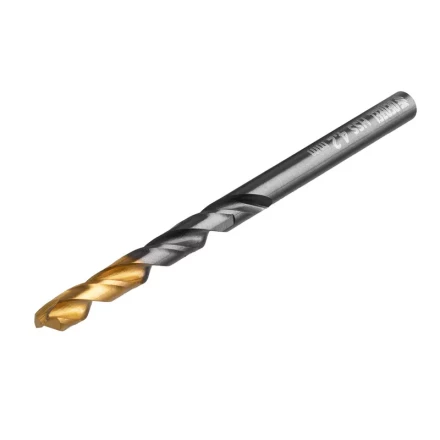 Сверло по металлу, 4,2 мм, HSS-Tin, Golden Tip, 10 шт. Denzel 717210 купить в Тобольске