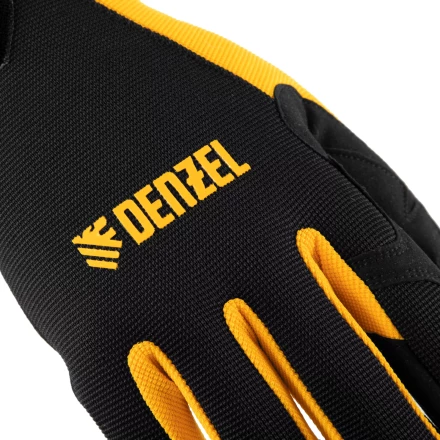 Перчатки универсальные на липучке, размер 10// Denzel 67994 купить в Тобольске