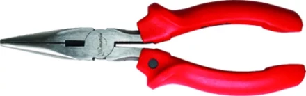 Длинногубцы Standard 180 мм прямые шлифованные пластмассовые рукоятки MATRIX 17152 купить в Тобольске