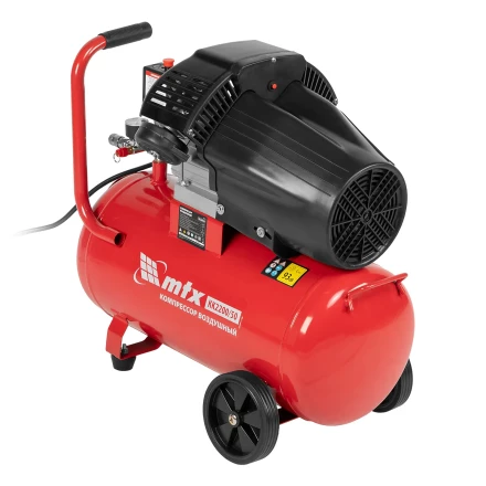 Компрессор воздушный КК-2200/50 2.2 кВт 350 л/мин 50 л прямой привод масляный MTX 58024 купить в Тобольске