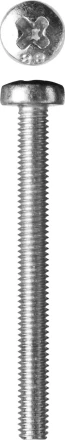 Винт ЗУБР &quot;МАСТЕР&quot; DIN 7985, класс прочности 4.8, оцинкованный, M3x30мм, 5кг 303150-03-030 купить в Тобольске
