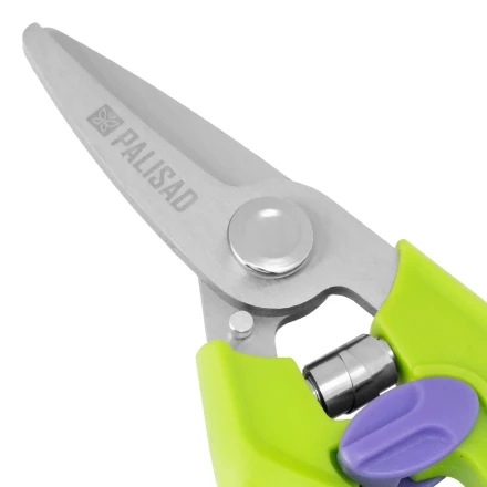 Секатор цветочный Palisad, 190 мм, пластиковые рукоятки, 60455 купить в Тобольске