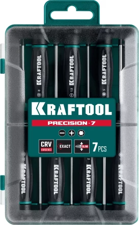 Набор отверток для точных работ KRAFTOOL Precision 7 25686 купить в Тобольске