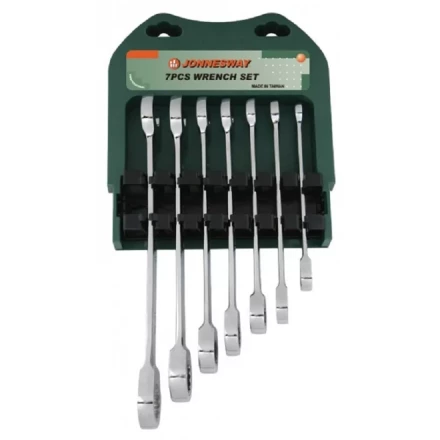 Набор ключей комбинированных трещоточных 10-19мм 7предметов Jonnesway W45107S 47741 купить в Тобольске