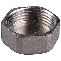 Заглушка GENERAL FITTINGS никелированная латунь, 6-ти гранная головка, внутренняя резьба, 1" 51097-1