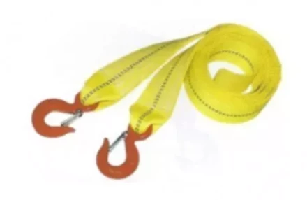 Ремень буксировочный 8т SF2 - 2т L=5.0 м 50мм в 2 слоя с крюками купить в Тобольске