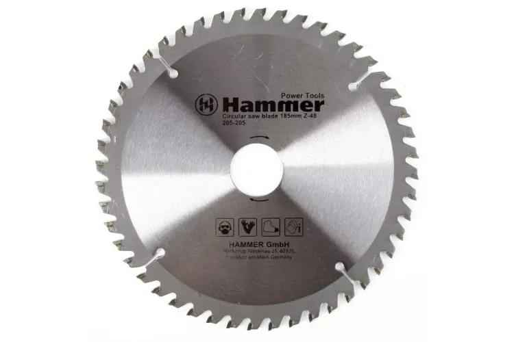 Диск пильный твердосплавный HAMMER Ф185х30мм 48зуб. купить в Тобольске