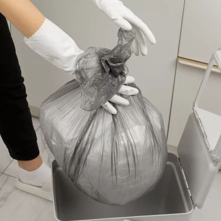 Пакеты для мусора 60 л x 50 шт. серые, Home Palisad 927125 купить в Тобольске