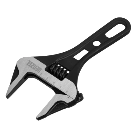 Ключ разводной 185 мм Denzel 15754, CrV, кованый, укороченная рукоятка купить в Тобольске