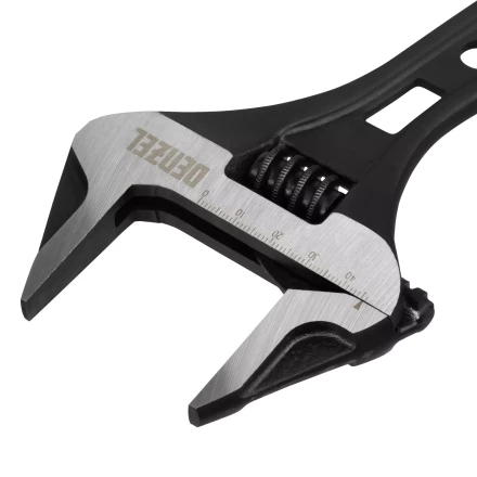 Ключ разводной 185 мм Denzel 15754, CrV, кованый, укороченная рукоятка купить в Тобольске