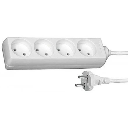Удлинитель СВЕТОЗАР электрический, 4 гнезда, 3м SV-55040-3 купить в Тобольске