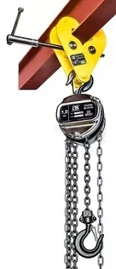 Таль ручная цепная HSZ-J LB г-п 1 тонн H=12 метра купить в Тобольске