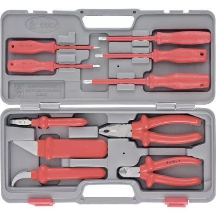 Набор Электомонтажник-3 в пластиковом боксе НИЗ артикул 13446 купить в Тобольске