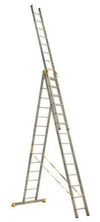 Лестница 3-х секционная алюминиевая 3*14 1013311 купить в Тобольске