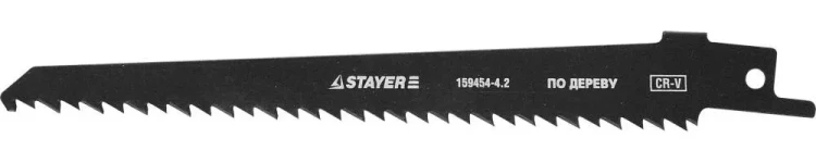 Полотно STAYER "PROFI" S644D для сабел эл. ножовки Cr-V,быстр,чистый,прям и фигур рез по дереву,фанере,ДСП,пластику 159454-4.2 купить в Тобольске