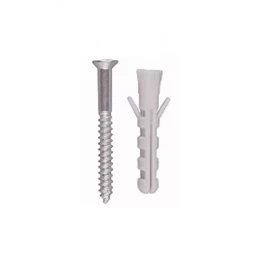 Дюбеля с шурупами, 6x25мм / 4х30мм, 15шт 3066-30-6