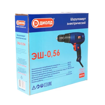 Электрический шуруповерт Диолд ЭШ-0,56 купить в Тобольске