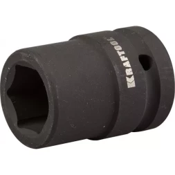 Торцовая головка KRAFTOOL &quot;INDUSTRIE QUALITAT&quot; ударная (3/4&quot;), FLANK, Cr-Mo, фосфатированная, 22 мм 27945-22_z01