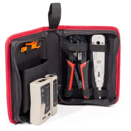 Набор КВТ LAN-4 для работ с сетевым кабелем (85935) купить в Тобольске