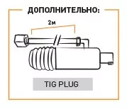 Горелка TIG 17V 140A(35%) M12x1, 4m вентильная (без силового разъема) SH4401-00 Ref.	 Aurora купить в Тобольске