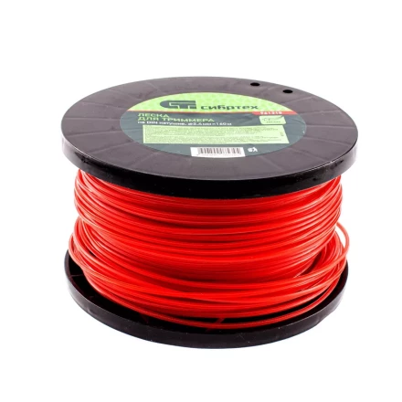 Леска для триммера звезда, на DIN катушке, 2.4 мм х 160 м, Россия Сибртех 961315 купить в Тобольске