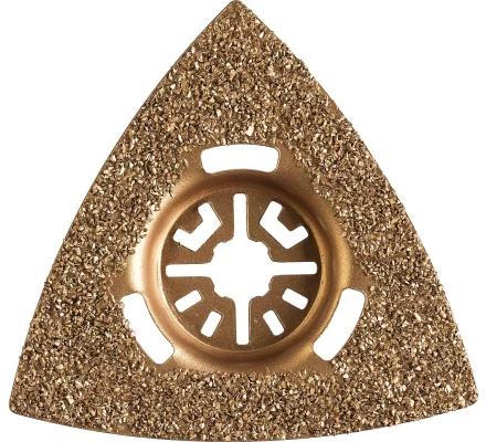 ЗУБР ШВТ-80 UniLock, 80 мм, OIS-хвост., насадка треугольная шлифовальная, Профессионал (15563-80) купить в Тобольске