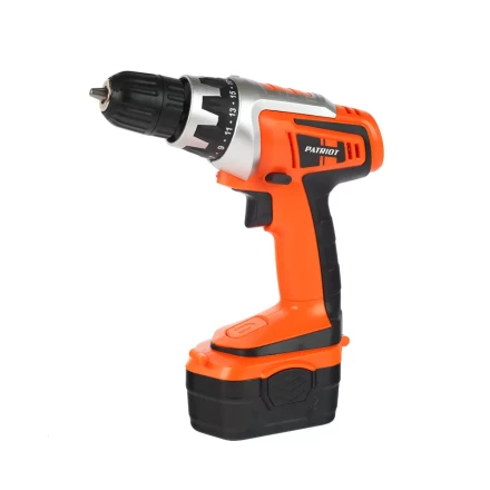 Дрель-шуруповерт аккумуляторная PATRIOT BR 141 Ni-cd купить в Тобольске