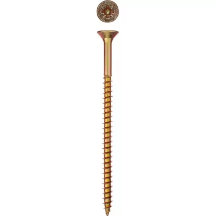 Шурупы ЗУБР &quot;МАСТЕР&quot; по дереву желтопассивированные, 3.0x15мм, 85шт 300396-30-015 купить в Тобольске