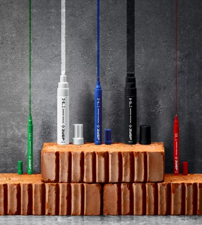 ЗУБР МК-1500 красный, 8-15 мм маркер-краска (06329-3) купить в Тобольске