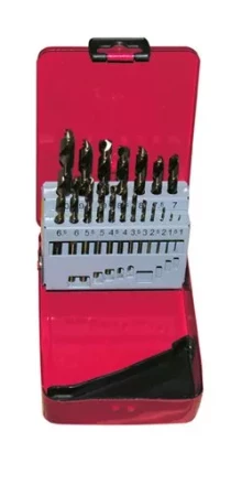 Набор сверл д/мет.Р6М5  13шт.в мет.футляре 1/50 25213 купить в Тобольске