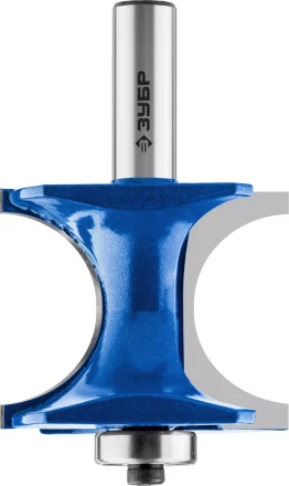 ЗУБР 54 x 51 мм, радиус 12.7 мм, фреза полустержневая с подшипником, Профессионал (28722-54) купить в Тобольске