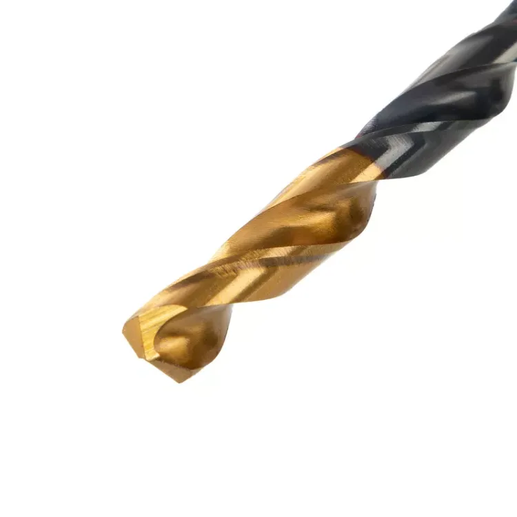Сверло по металлу, 4,8 мм, HSS-Tin, Golden Tip, 10 шт. Denzel 717212 купить в Тобольске