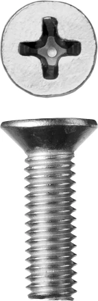 Винт ЗУБР &quot;МАСТЕР&quot; DIN 965, класс прочности 4.8, оцинкованный, M6x20мм, 5кг 303110-06-020 купить в Тобольске