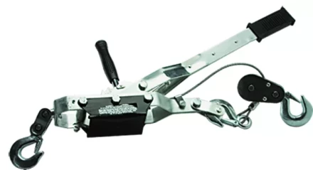 Лебедка рычажная тяга - 2 т подъем - 0.8 т двойное храповое колесо  MATRIX 52260 купить в Тобольске