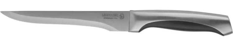 Нож LEGIONER "FERRATA" обвалочный, рукоятка с металлическими вставками, лезвие из нержавеющей стали, 150мм 47945 купить в Тобольске