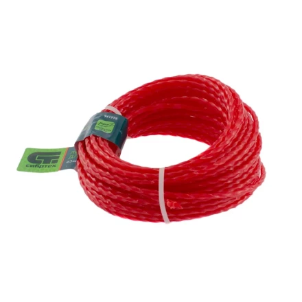 Леска для триммера квадратная витая, 3,0 мм х 10 м, Россия Сибртех 961775 купить в Тобольске