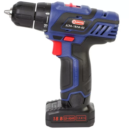 Аккумуляторная дрель-шуруповерт Диолд ДЭА-18ЛИ-02 купить в Тобольске