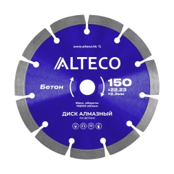 Диск алмазный по бетону ALTECO 150x22.23x2.3 мм 66517