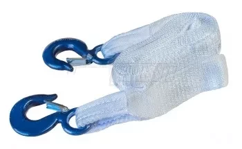 Ремень буксировочный 8т SF2 - 2т L=6.0 м 50мм в 2 слоя с крюками купить в Тобольске