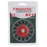 Кордщетка HAMMER плоская 75мм для дрели витая сталь (207-208) купить в Тобольске