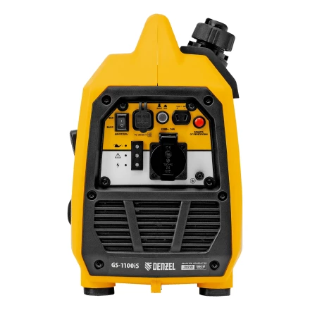 Генератор инверторный GS-1100iS, 1,1 кВт, 230 В, закрытый корпус, ручной старт// DENZEL 94718 купить в Тобольске