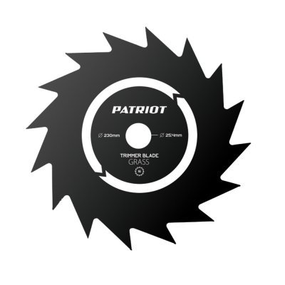 нож для травы PT-GSB16T  230x25.4x1.6   16-зубый   Patriot купить в Тобольске